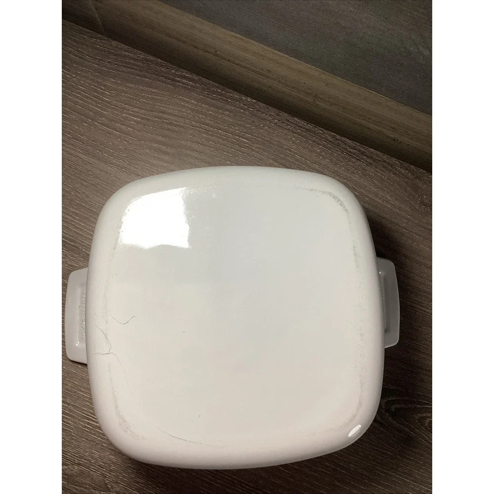 vintage Corning Ware casserole dish 